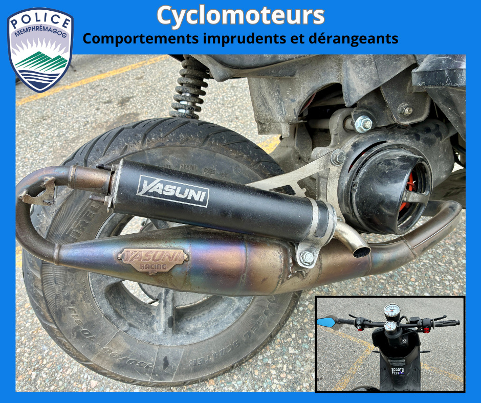 Cyclomoteurs – comportements dangereux et dérangeants